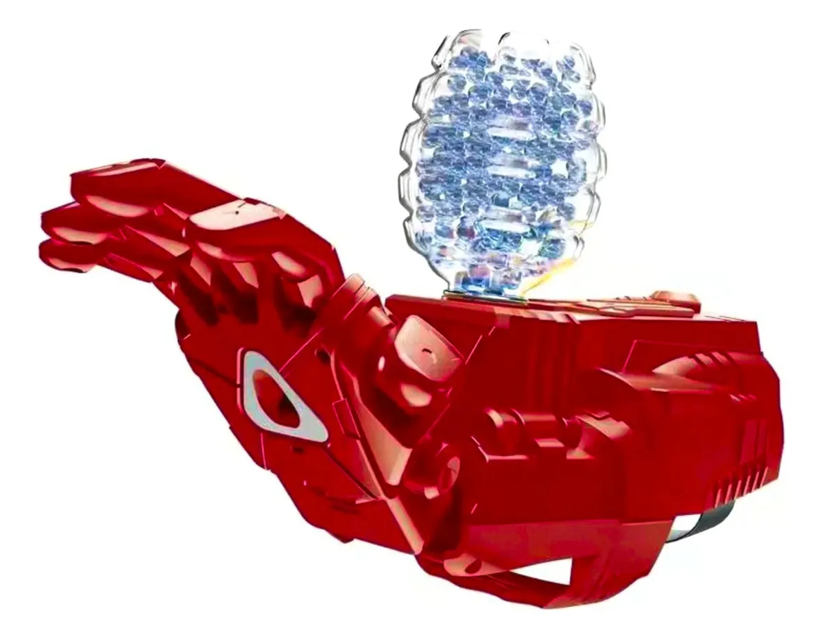 GUANTE DE IRON MAN CON BALAS HIDROGEL