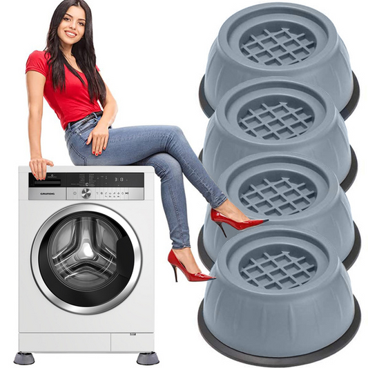 SOPORTES ANTI-VIBRACIÓN PARA LAVADORA (4 UNDS)